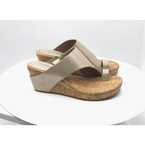 Donald Pliner Gyer Wedge Sandals Women's Shoes - Picture 5 of 8